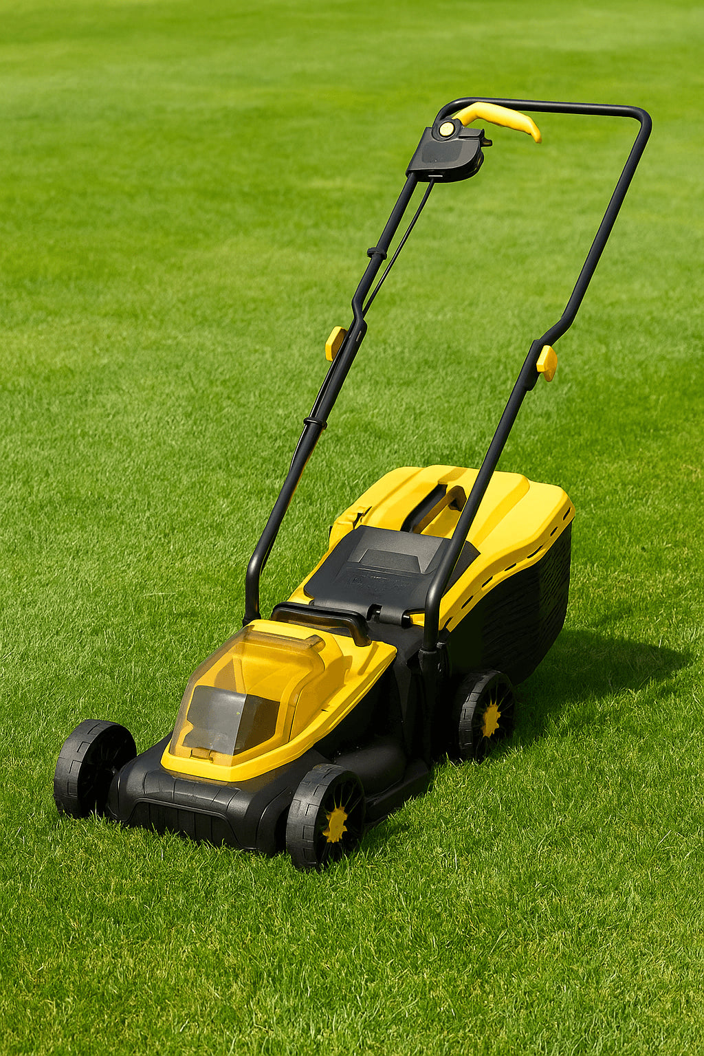 POHJOLA MOTORS Akkuruohonleikkuri 32cm, 20V, 4.0Ah Li-ion Akku