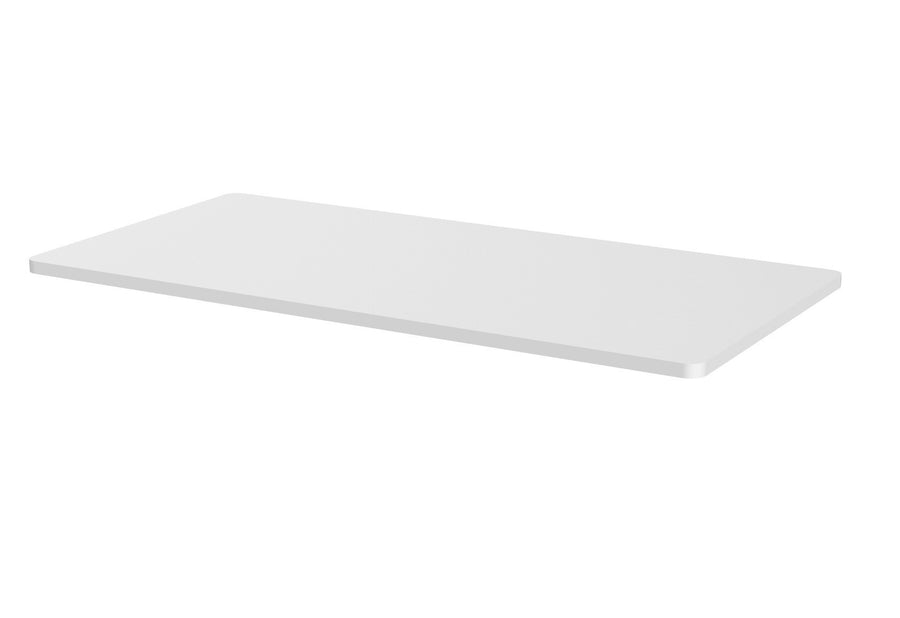 Elektriskt bord, bordsskiva 120 x 60 cm – MDF, 2,5 cm, rundade hörn