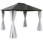 Pohjola Garden Paviljonki PC-Katolla 360x300x250cm, Harmaa