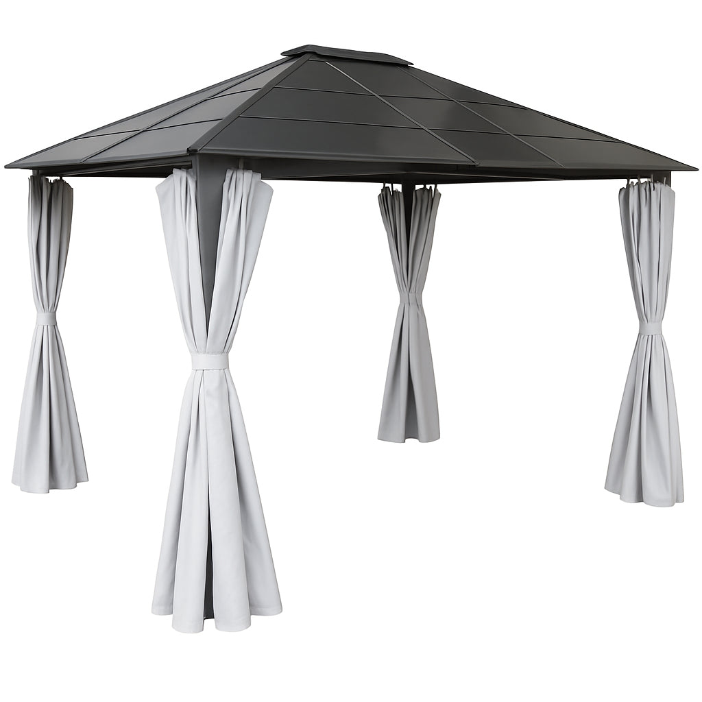 Pohjola Garden Paviljonki PC-Katolla 360x300x250cm, Harmaa