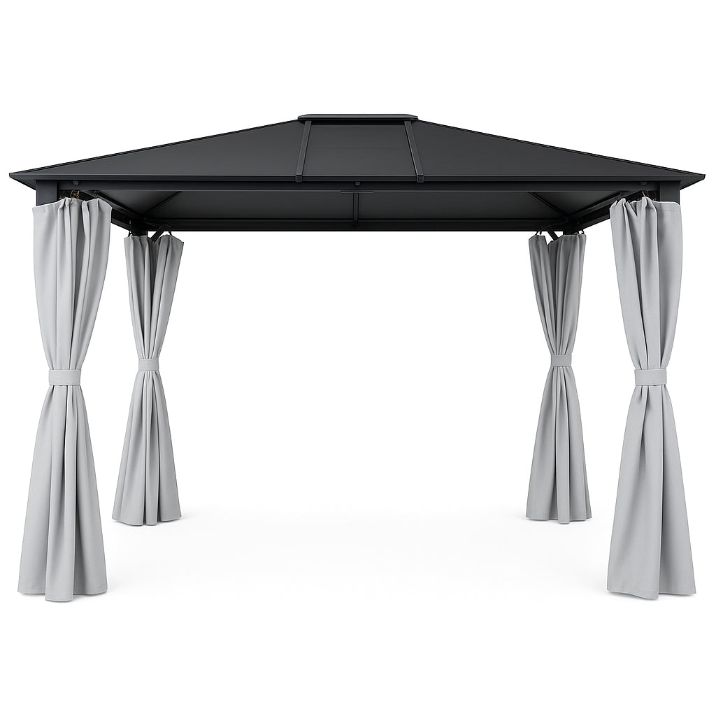 Pohjola Garden Paviljonki PC-Katolla 360x300x250cm, Harmaa