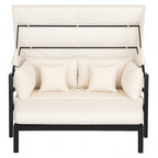 Pohjola Garden Aurinkovuode / Aurinkosänky 175cm, Musta / Beige