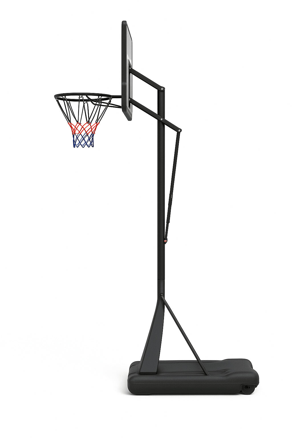 POHJOLAN URHEILUTARVIKE Koripalloteline 2,45-3,05m Musta