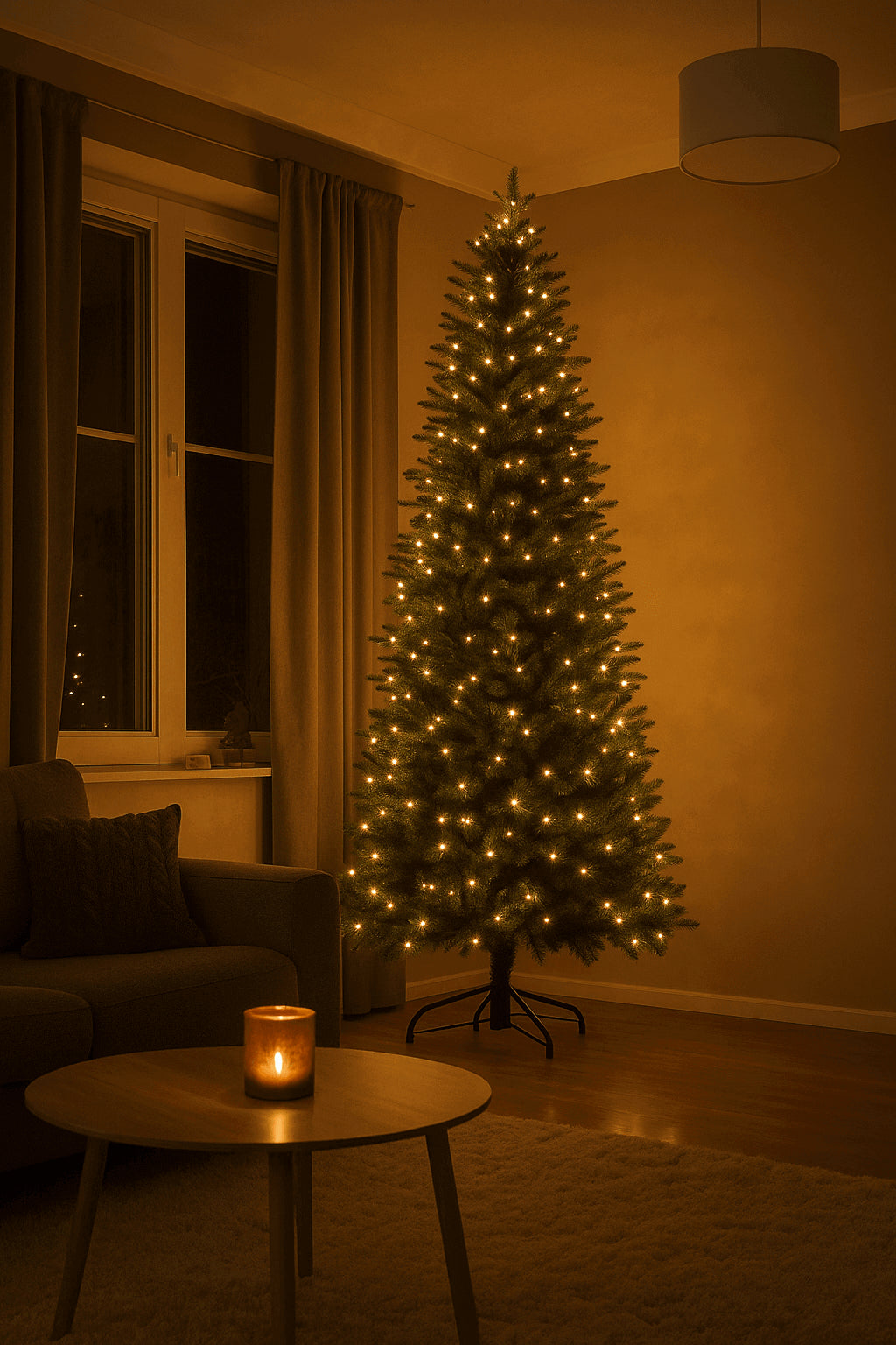 POHJOLA INDOOR Joulukuusi 210cm, 1231 Oksaa, PE/PVC