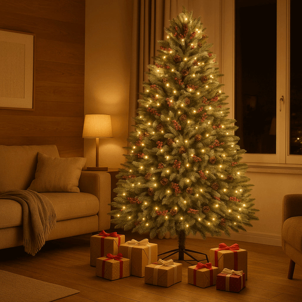 POHJOLA INDOOR Joulukuusi 210cm, 800 oksaa, PVC