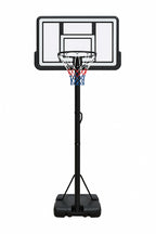 POHJOLAN URHEILUTARVIKE Koripalloteline 2,30-3,05m Valkoinen/Musta