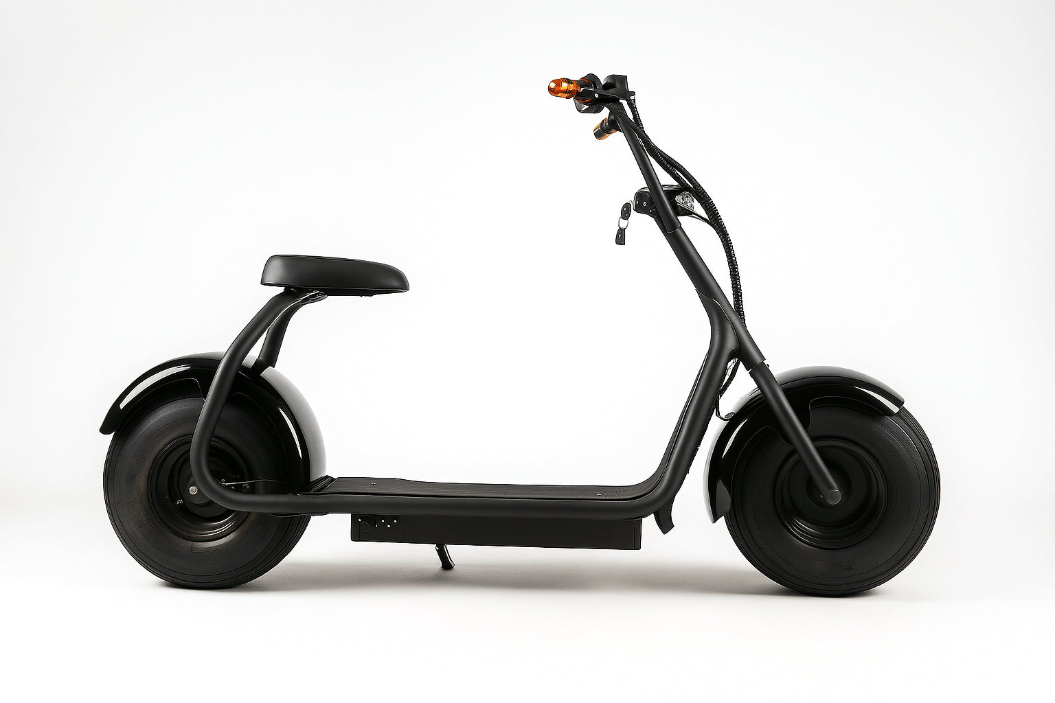 POHJOLA MOTORS Halpa Sähköskootteri 1000W 2.0 Premium, 25 km/h, Musta