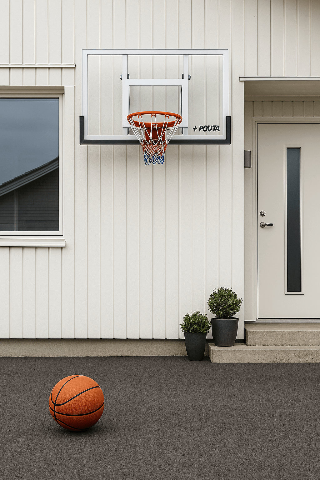 POHJOLAN URHEILUTARVIKE Koripallokori Ja Taustalevy ACE