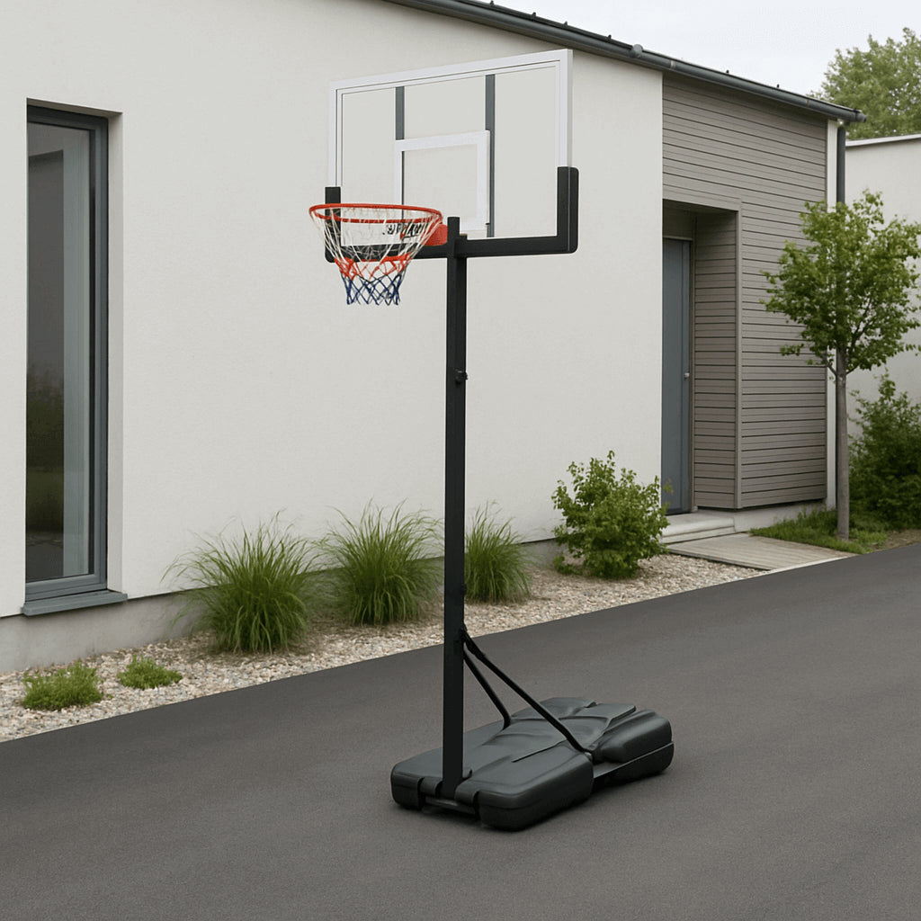 POHJOLAN URHEILUTARVIKE Koripalloteline 2.30-3.05m Musta