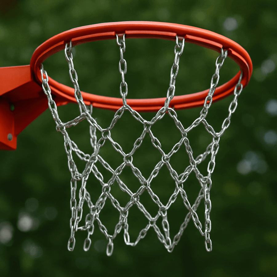 Metallisk basketkorg – 45 cm för korgar, ståltråd, väderbeständig