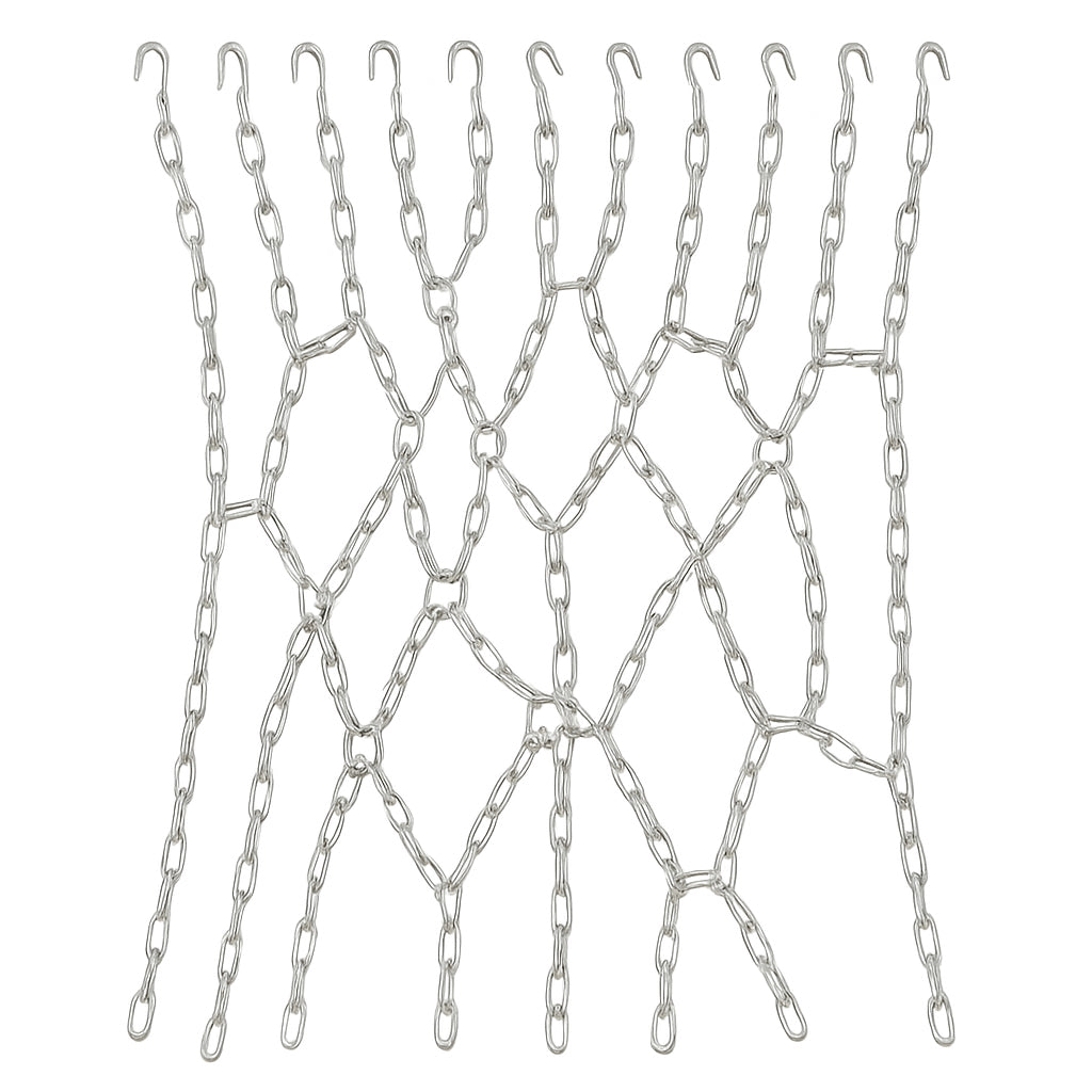 POHJOLAN URHEILUTARVIKE Metallinen Koripalloverkko