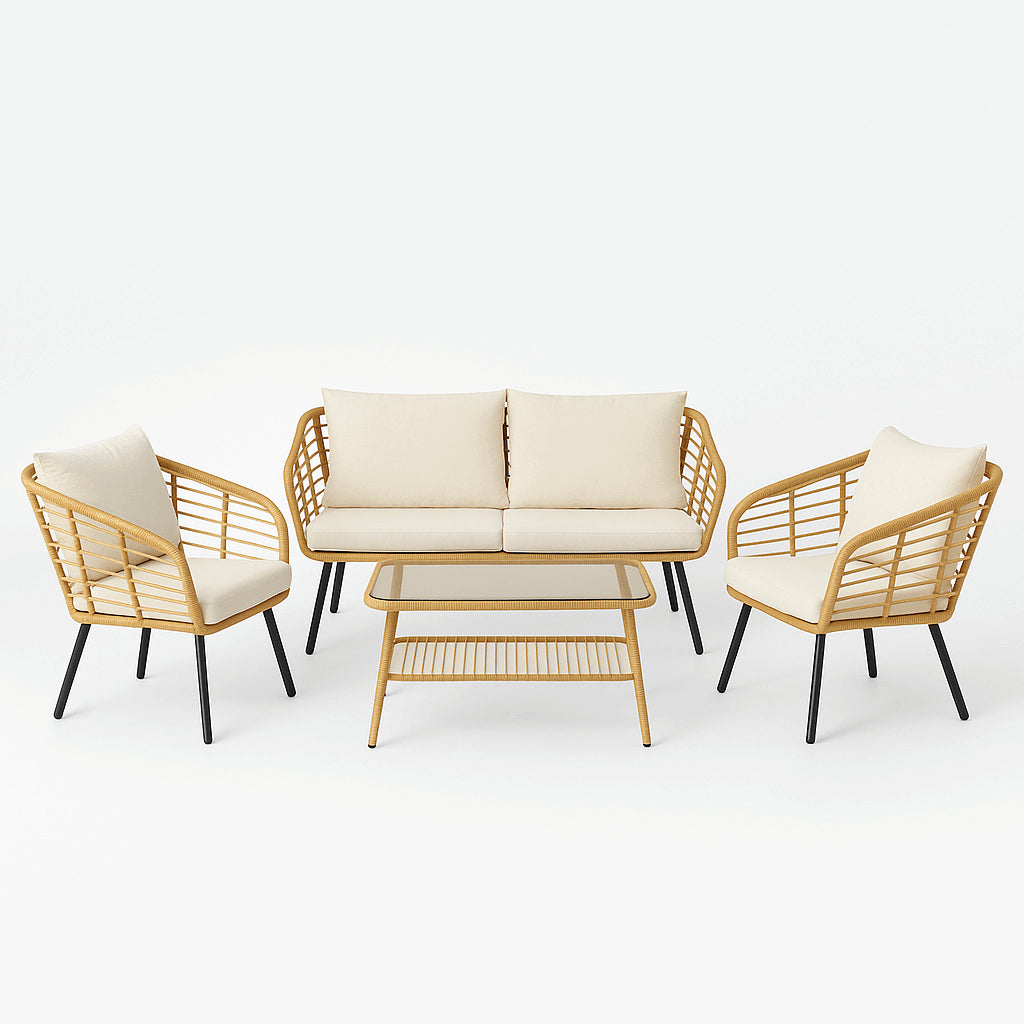 Pohjola Garden Polyrottinki Terassi / Puutarha sohvaryhmä Pihla