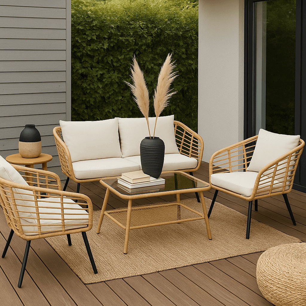 Pohjola Garden Polyrottinki Terassi / Puutarha sohvaryhmä Pihla