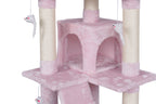 POHJOLAN LEMMIKKITARVIKE Kissan kiipeily-/raapimispuu 170 cm, Pinkki