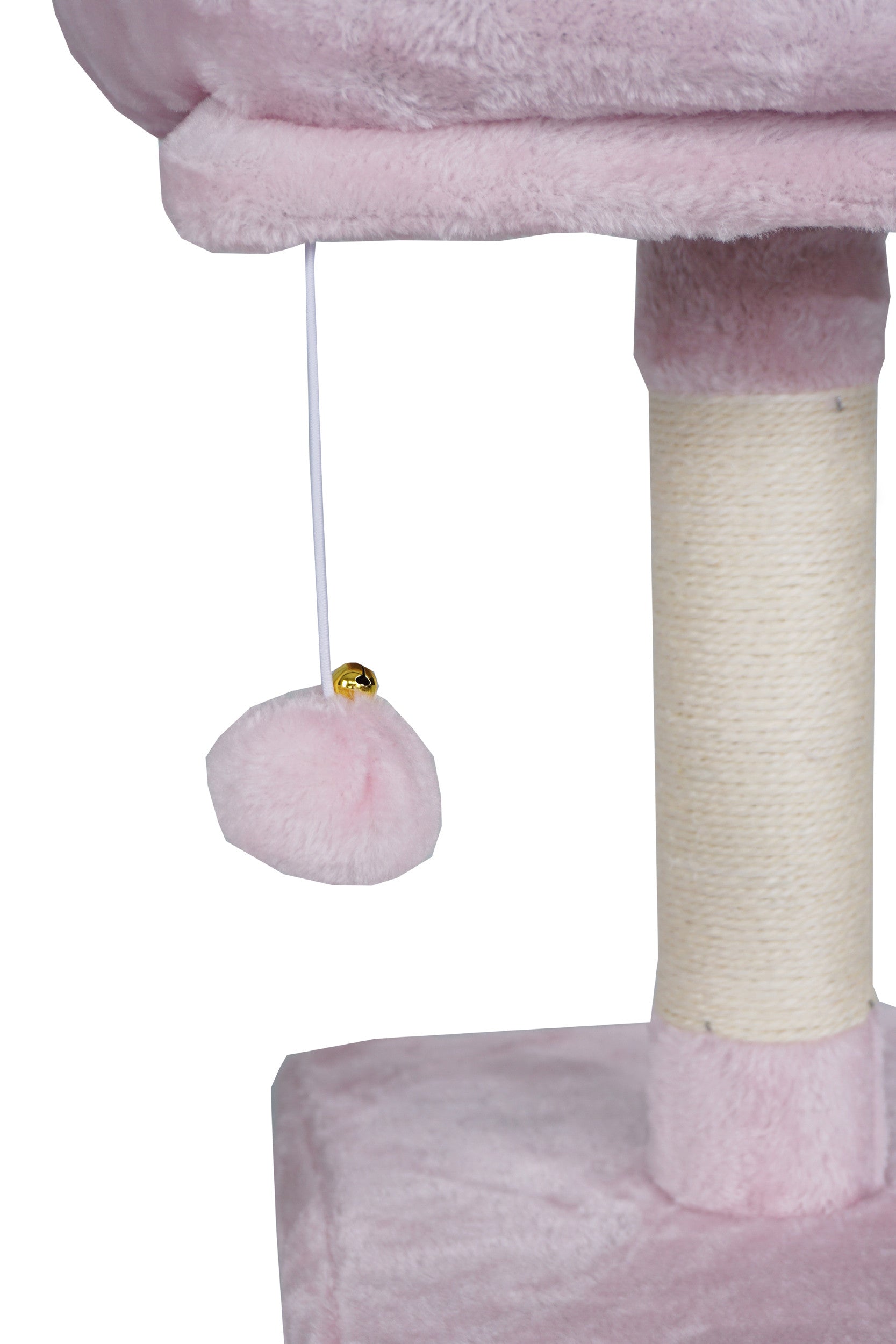 POHJOLAN LEMMIKKITARVIKE Kissan kiipeily-/raapimispuu 143 cm, Pinkki