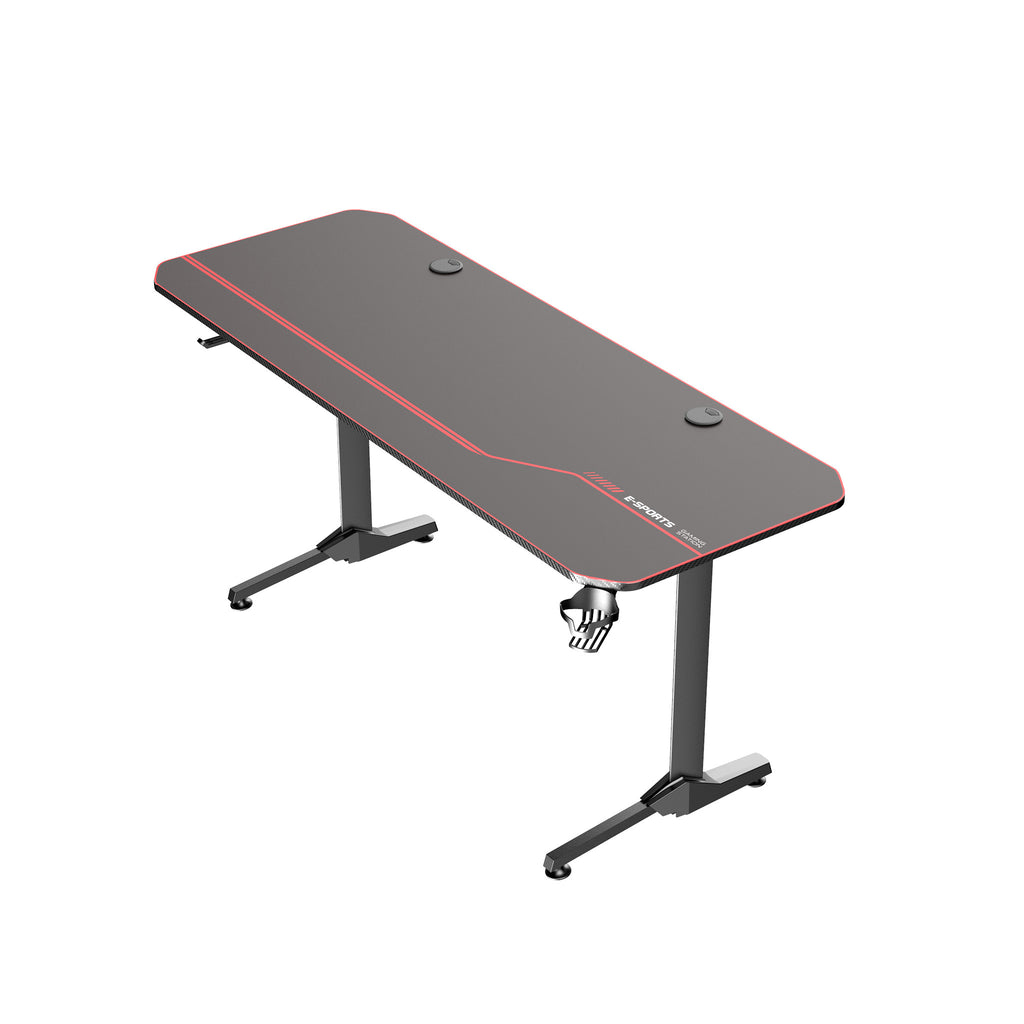 KUURA GAMING PELIPÖYTÄ RGB 159X75 CM