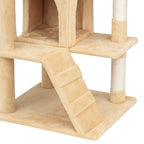 POHJOLAN LEMMIKKITARVIKE Kissan kiipeily-/raapimapuu 139 cm, Beige