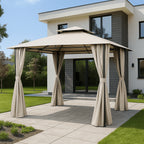 Pohjola Garden PATIO Paviljonki / Terassikatos 3x3m, Harmaa