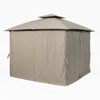 Pohjola Garden PATIO Paviljonki / Terassikatos 3x3m, Harmaa