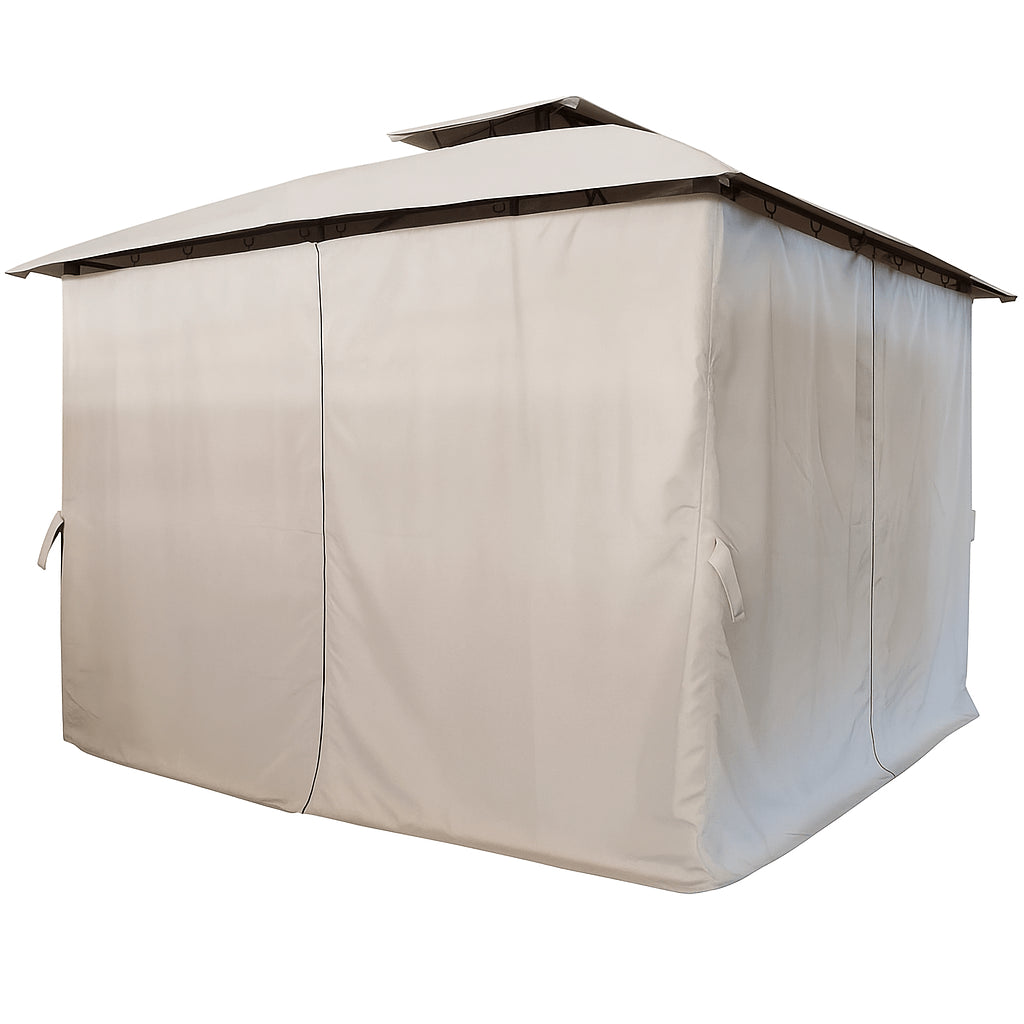 Pohjola Garden PATIO Paviljonki / Terassikatos 3x3m, Harmaa