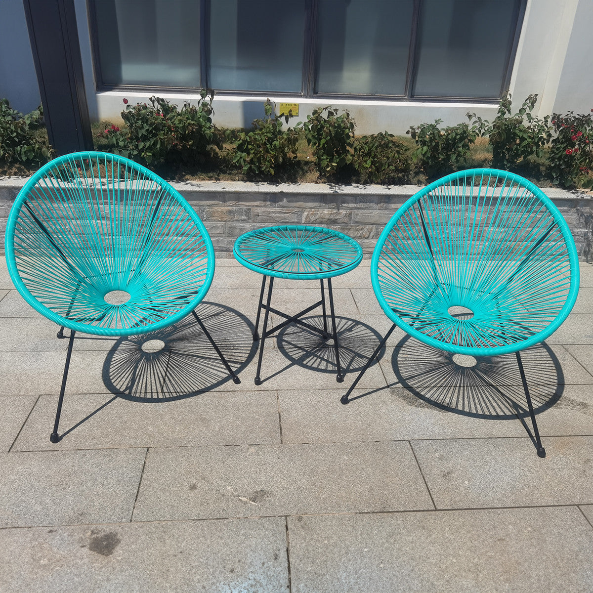 POHJOLA GARDEN Parvekesetti, 2 tuolia + Puutarhapöytä