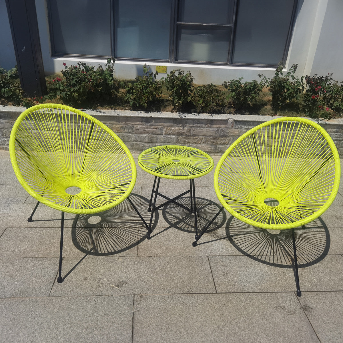 POHJOLA GARDEN Parvekesetti, 2 tuolia + Puutarhapöytä