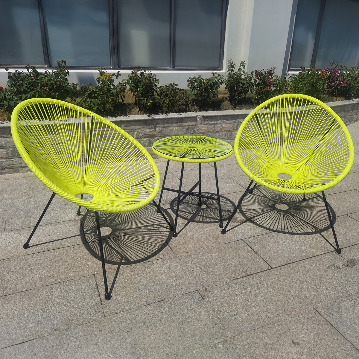 POHJOLA GARDEN Parvekesetti, 2 tuolia + Puutarhapöytä