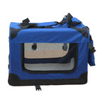 Pohjolan Lemmikkitarvike Kevyt Häkki / Kantolaukku, Sininen - M