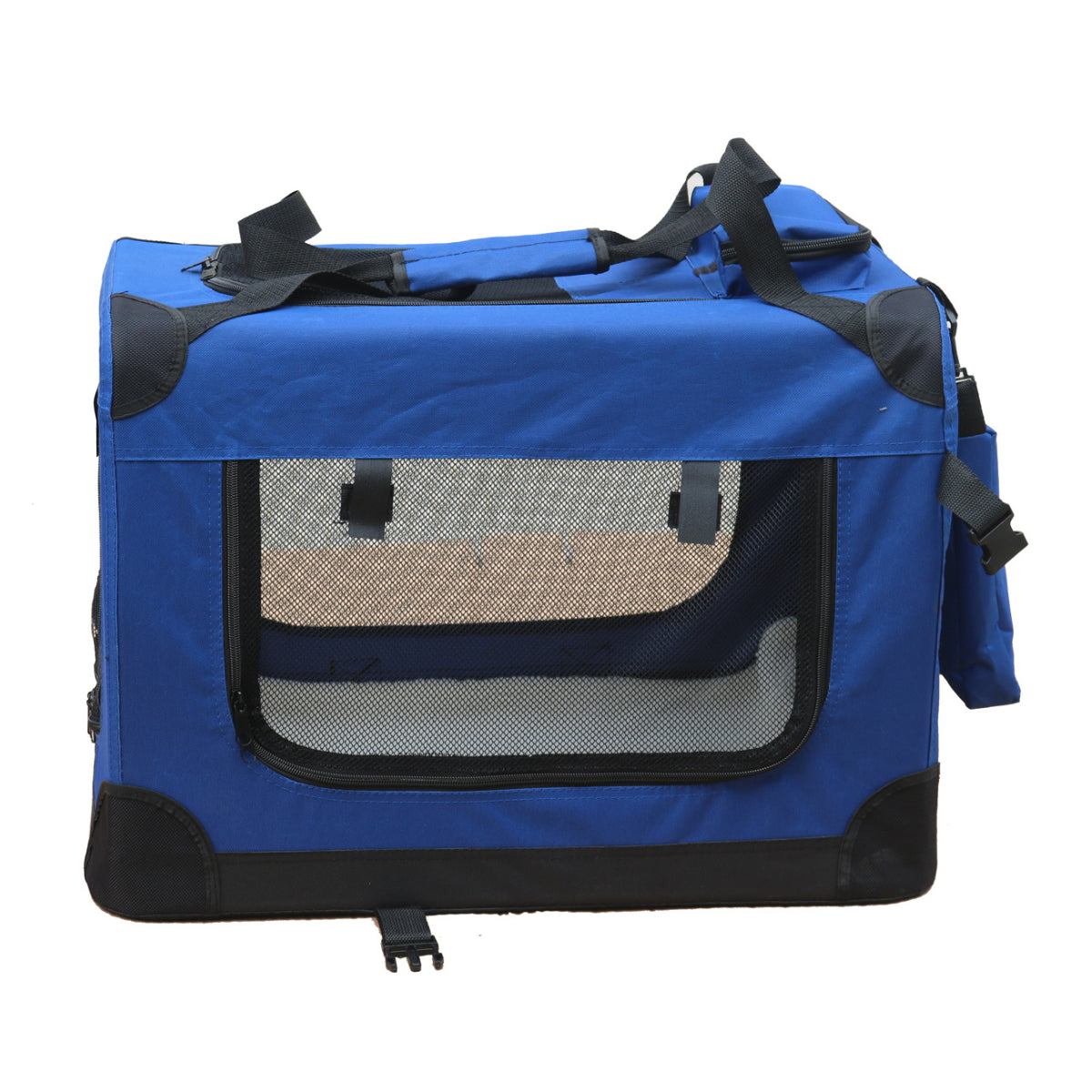 Pohjolan Lemmikkitarvike Kevyt Häkki / Kantolaukku, Sininen - S