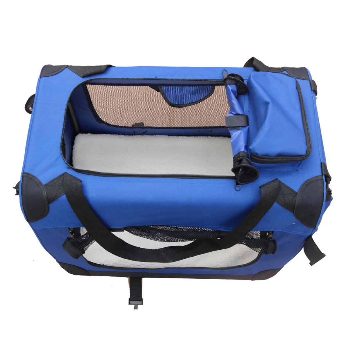 Pohjolan Lemmikkitarvike Kevyt Häkki / Kantolaukku, Sininen - S