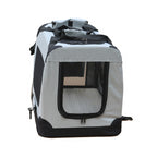 Pohjolan Lemmikkitarvike Kevyt Häkki / Kantolaukku, Harmaa - L