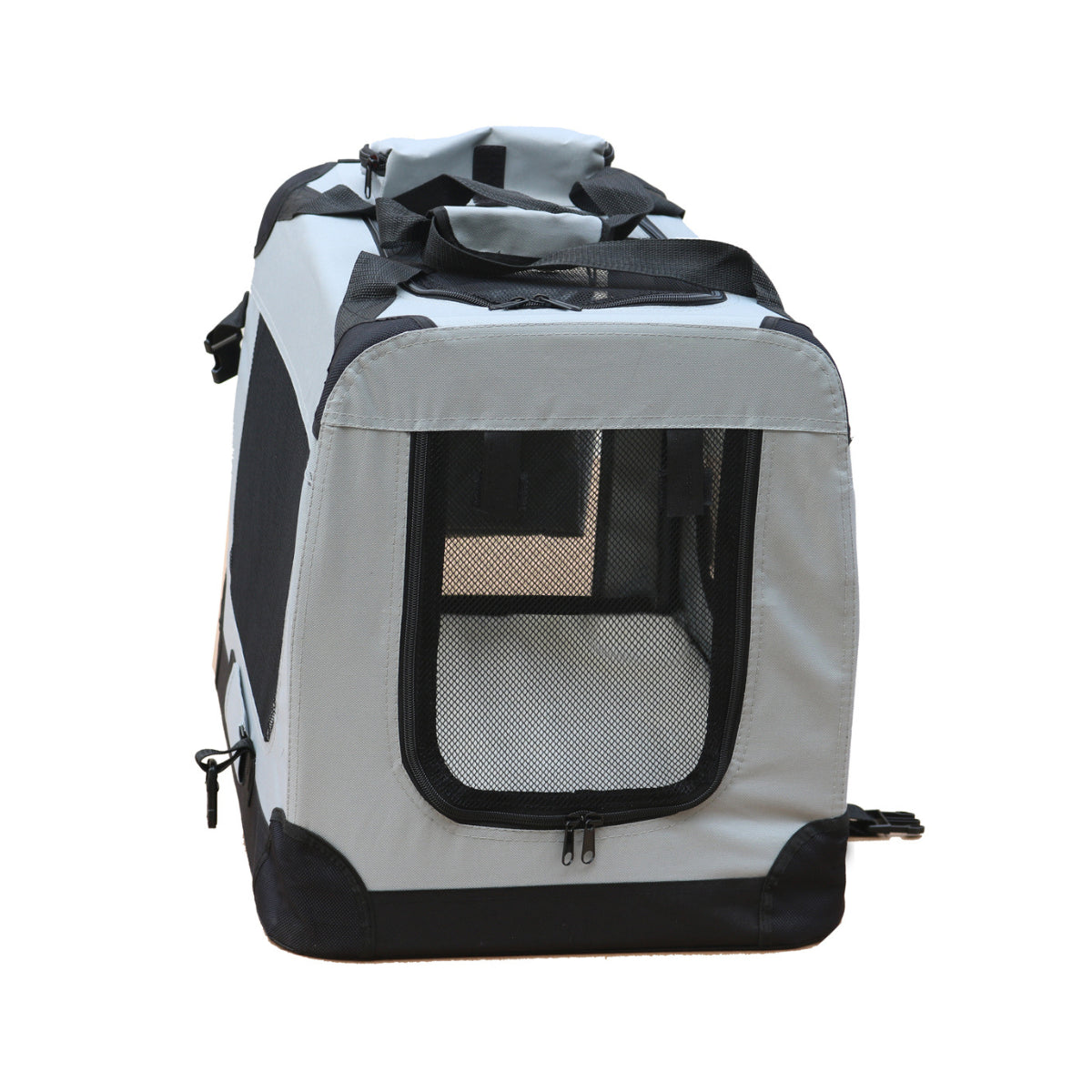 Pohjolan Lemmikkitarvike Kevyt Häkki / Kantolaukku, Harmaa - L