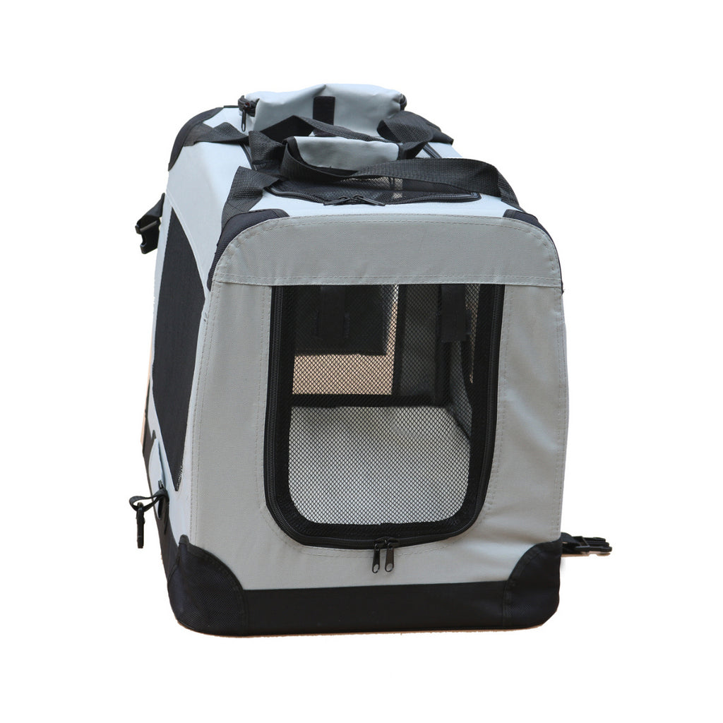 Pohjolan Lemmikkitarvike Kevyt Häkki / Kantolaukku, Harmaa - M