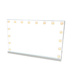 Pohjola Indoor Hollywood Meikkipeili Valoilla, USB, Pöytä- ja Seinäkiinnitys, 80 x 51 x 12 cm