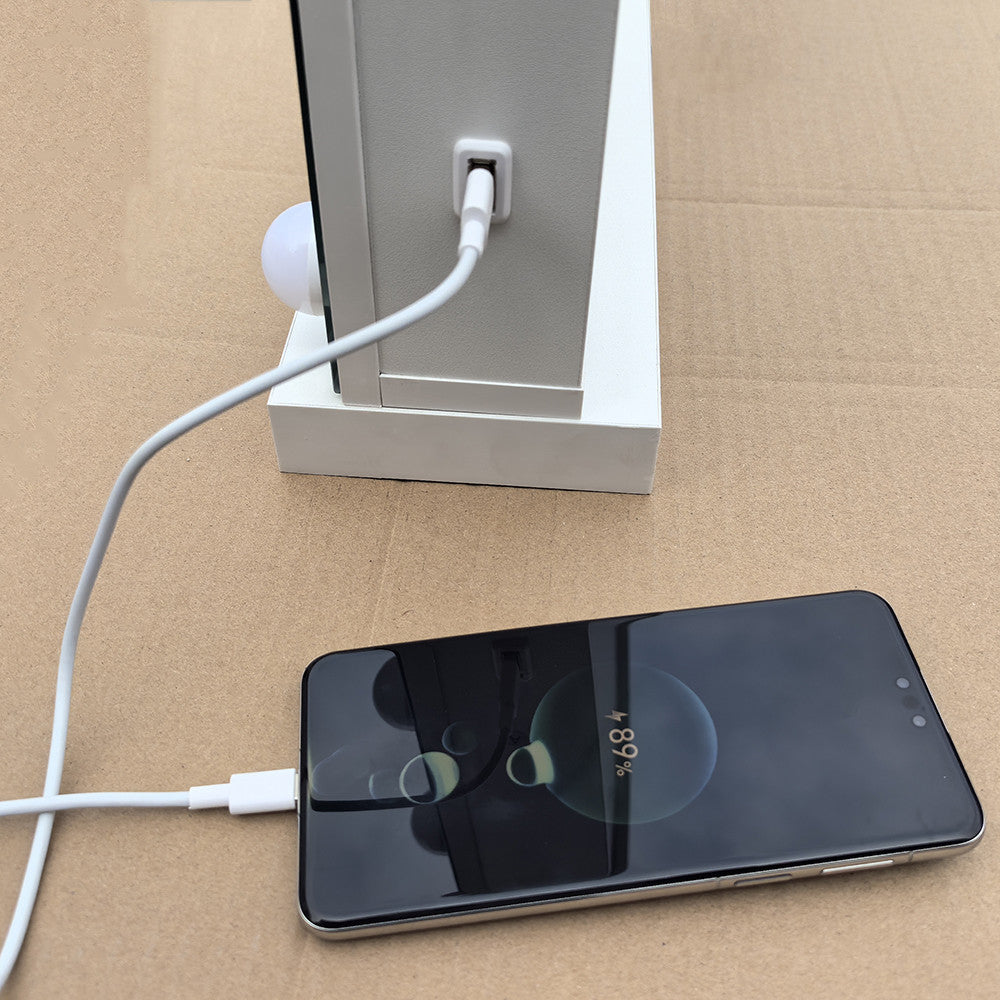 Pohjola Indoor Hollywood Meikkipeili Valoilla, USB, Pöytä- ja Seinäkiinnitys, 80 x 51 x 12 cm