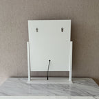 Pohjola Indoor Hollywood Meikkipeili Valoilla, Kallistettava, 60 x 45 x 14 cm, Valkoinen