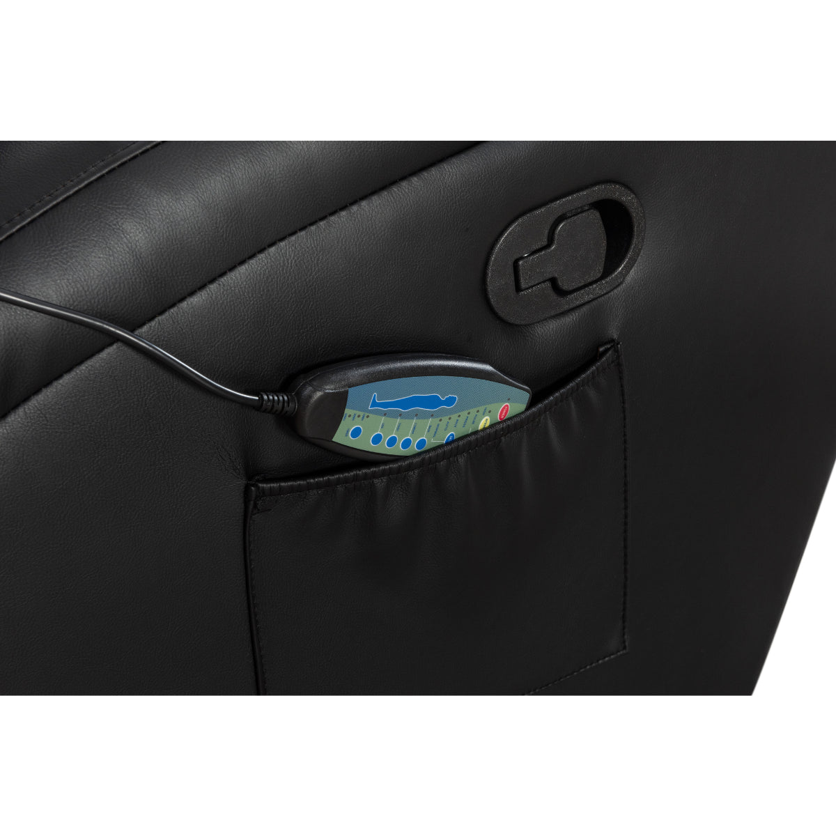 Pohjola Indoor Hierova Tv-tuoli / Mekanismituoli, Musta