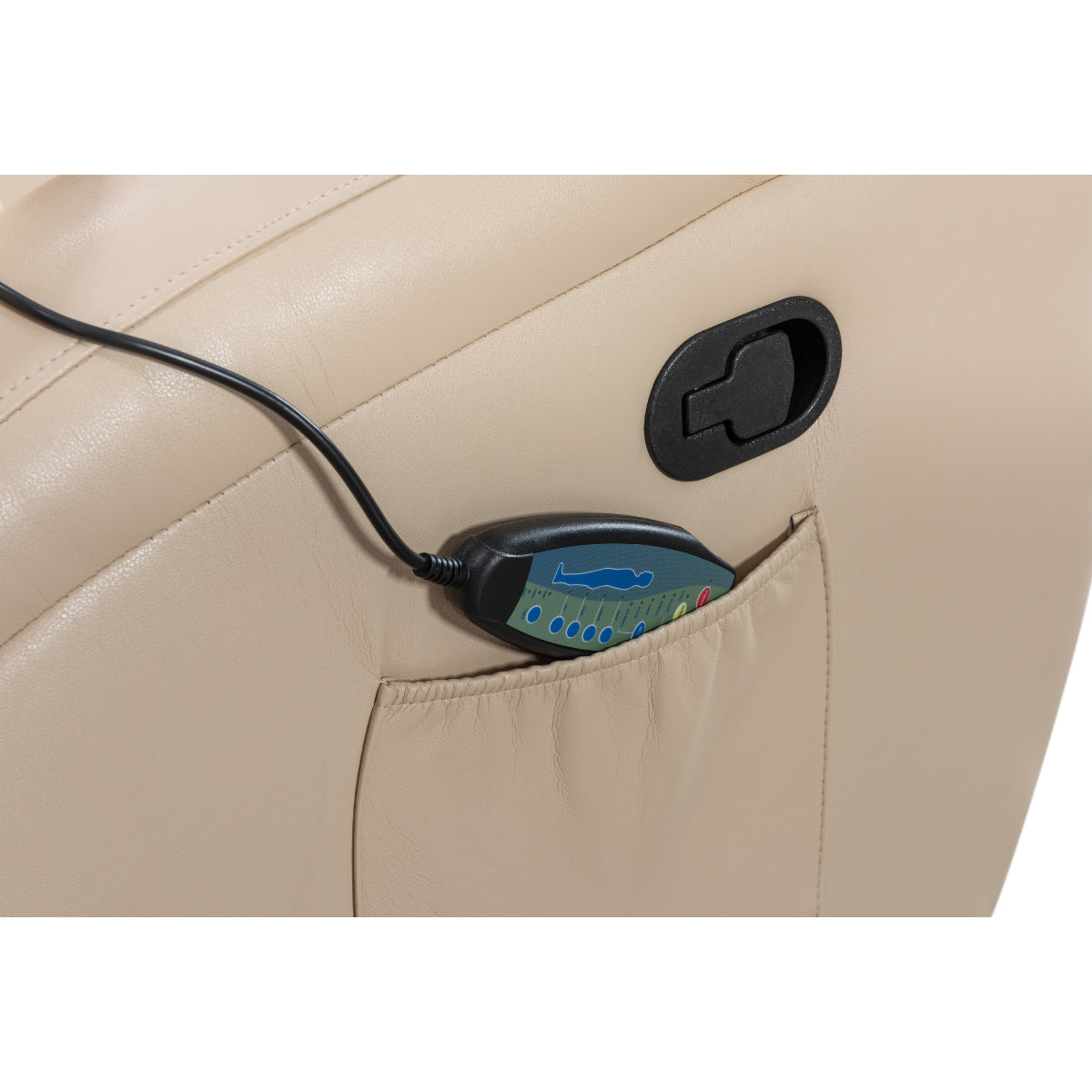 Pohjola Indoor Hierova Tv-tuoli / Mekanismituoli, Beige