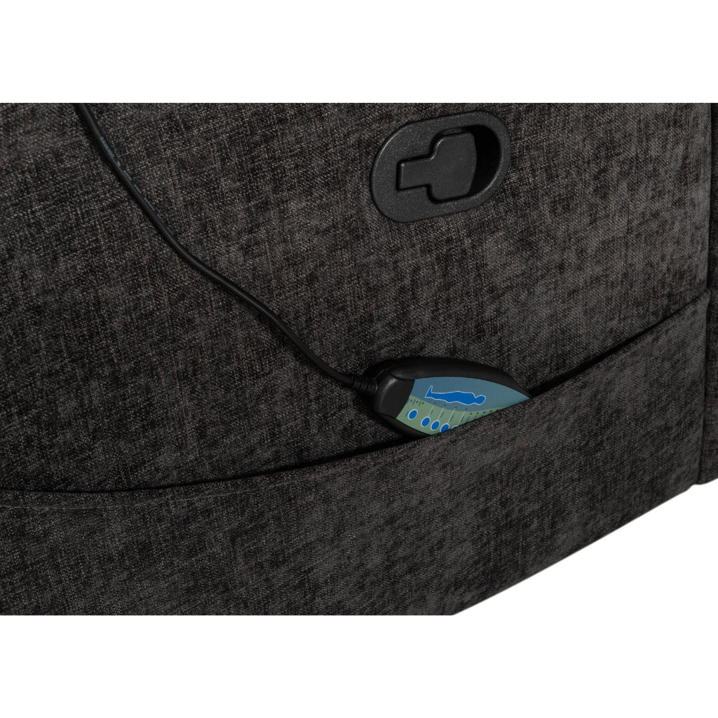 Pohjola Indoor Hierova Tv-tuoli / Mekanismituoli, Tummanharmaa