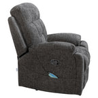Pohjola Indoor Hierova Tv-tuoli / Mekanismituoli, Tummanharmaa