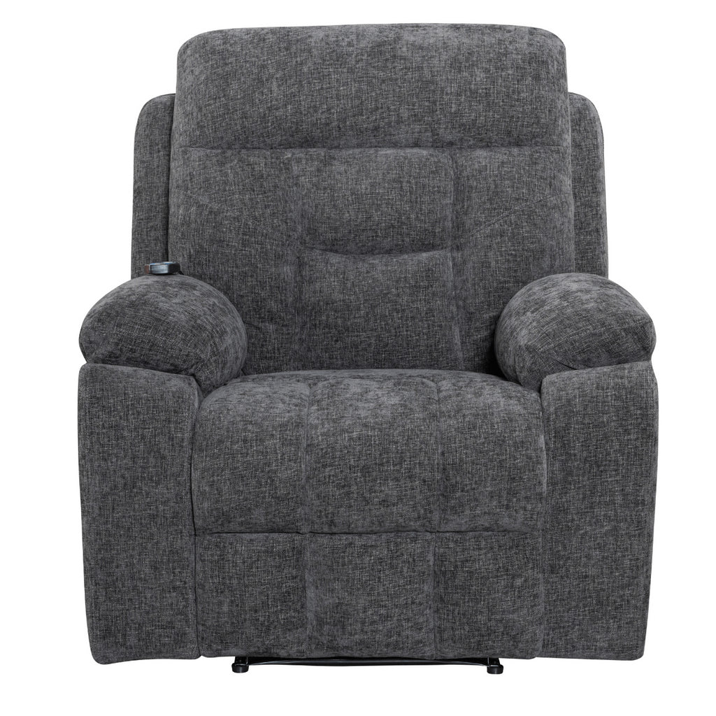 Pohjola Indoor Hierova Tv-tuoli / Mekanismituoli, Tummanharmaa