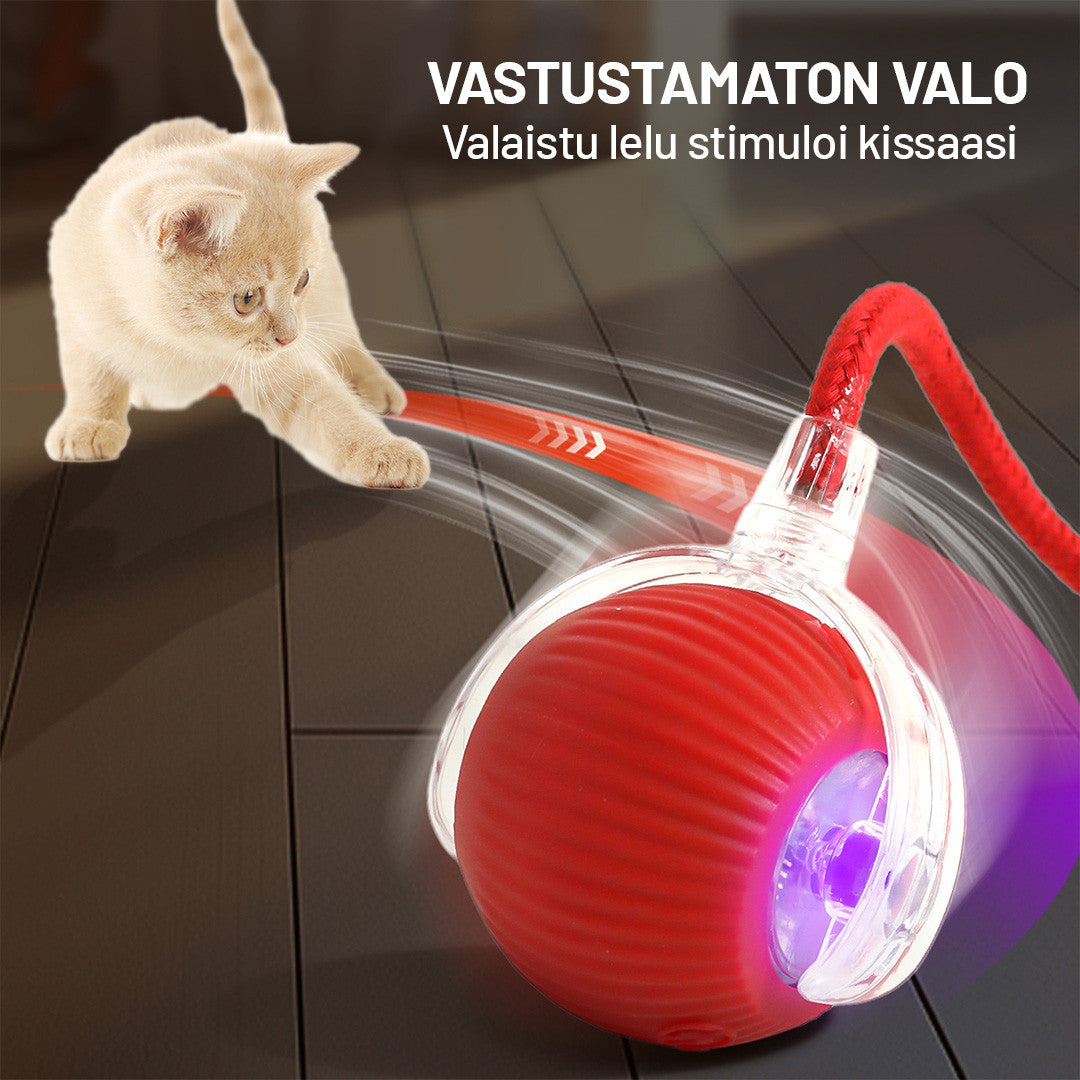 Pohjolan Lemmikkitarvike Interaktiivinen Kissan lelu, Punainen