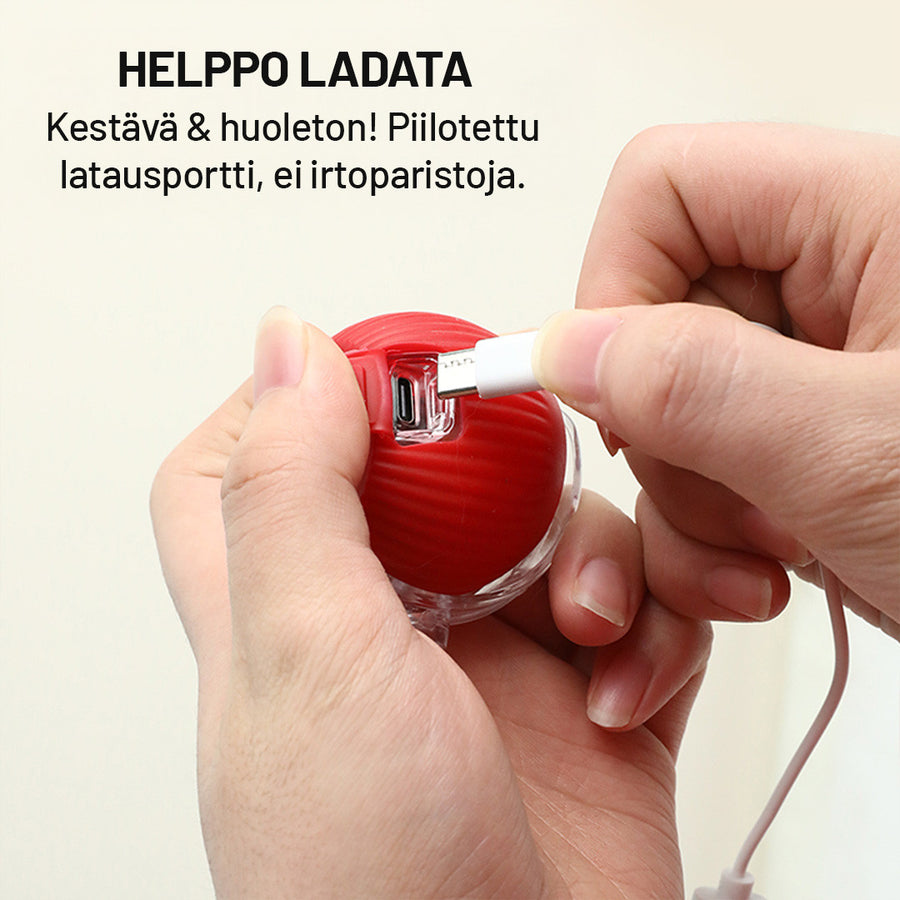 Interaktiv kattleksak – 3 lägen, silikonyta, Type-C-laddning, grön