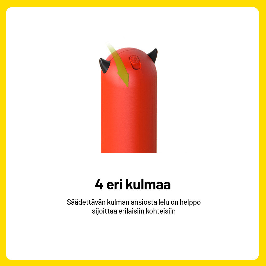 Pohjolan Lemmikkitarvike Kissan Laserlelu 2, Punainen