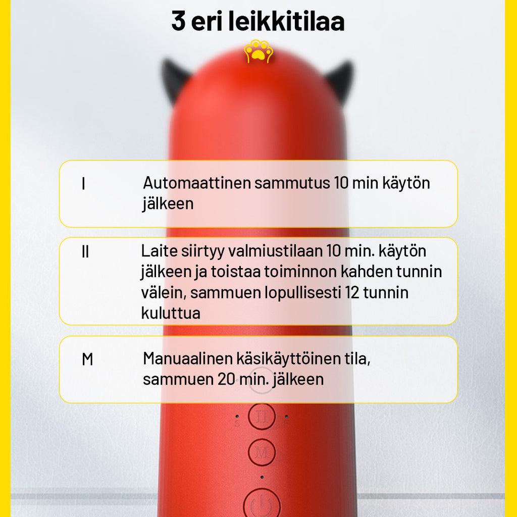 Pohjolan Lemmikkitarvike Kissan Laserlelu, Punainen