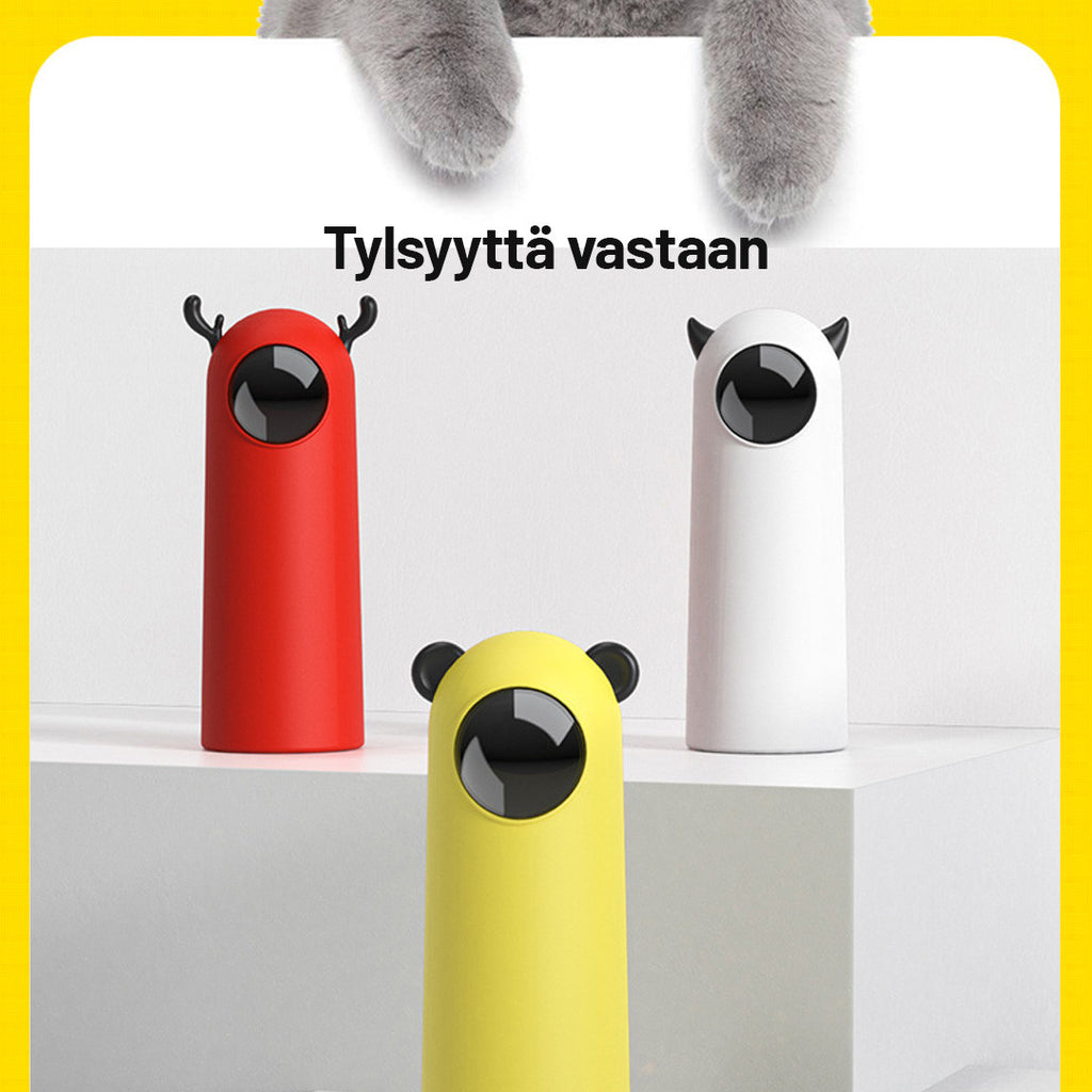 Pohjolan Lemmikkitarvike Kissan Laserlelu, Keltainen