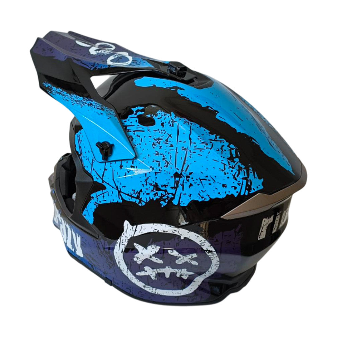Crosshjälm VORTEX, XS–XXL – ABS-skal, CE-märkt, effektiv ventilation