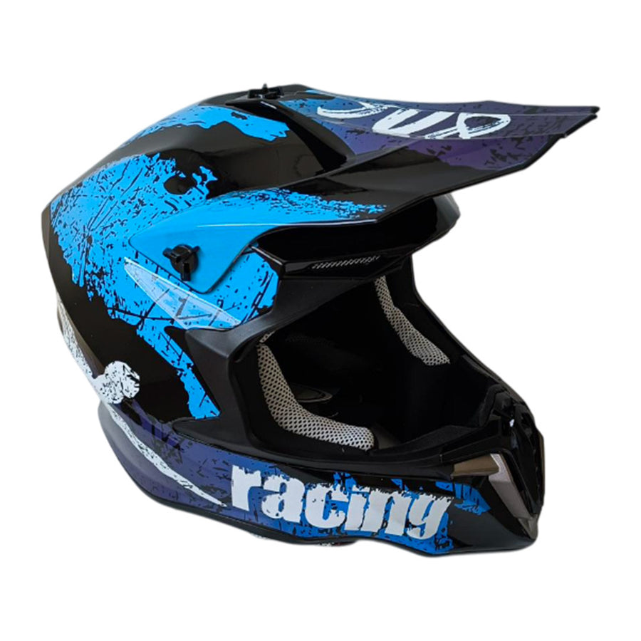 Crossikypärä VORTEX, XS–XXL – ABS-kuori, CE-merkitty, tehokas ilmanvaihto