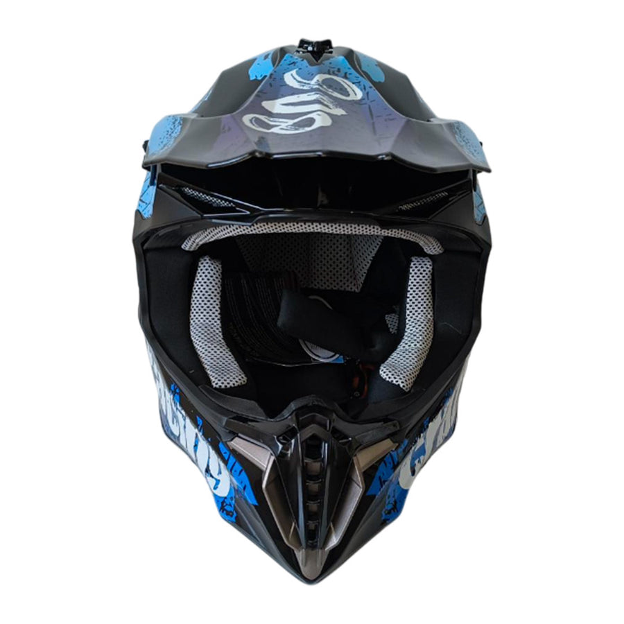 Crossikypärä VORTEX, XS–XXL – ABS-kuori, CE-merkitty, tehokas ilmanvaihto