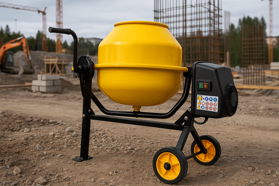 Betonimylly 115 L – 500 W, IP44D, 26,7 rpm